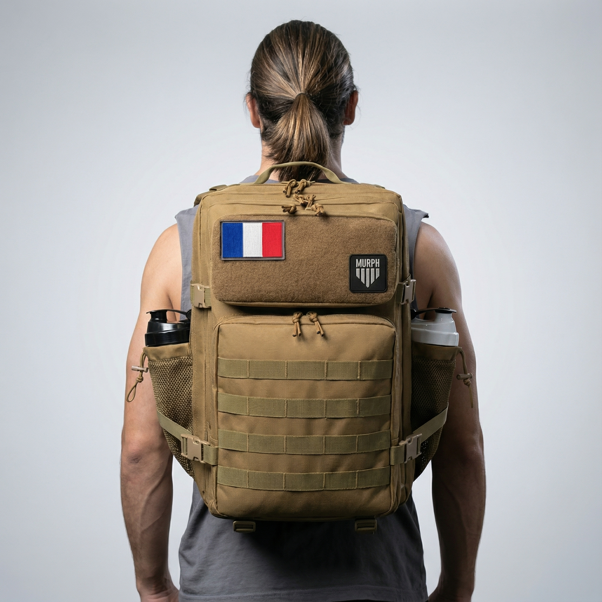 Sac à dos Tactique 45L - Marron