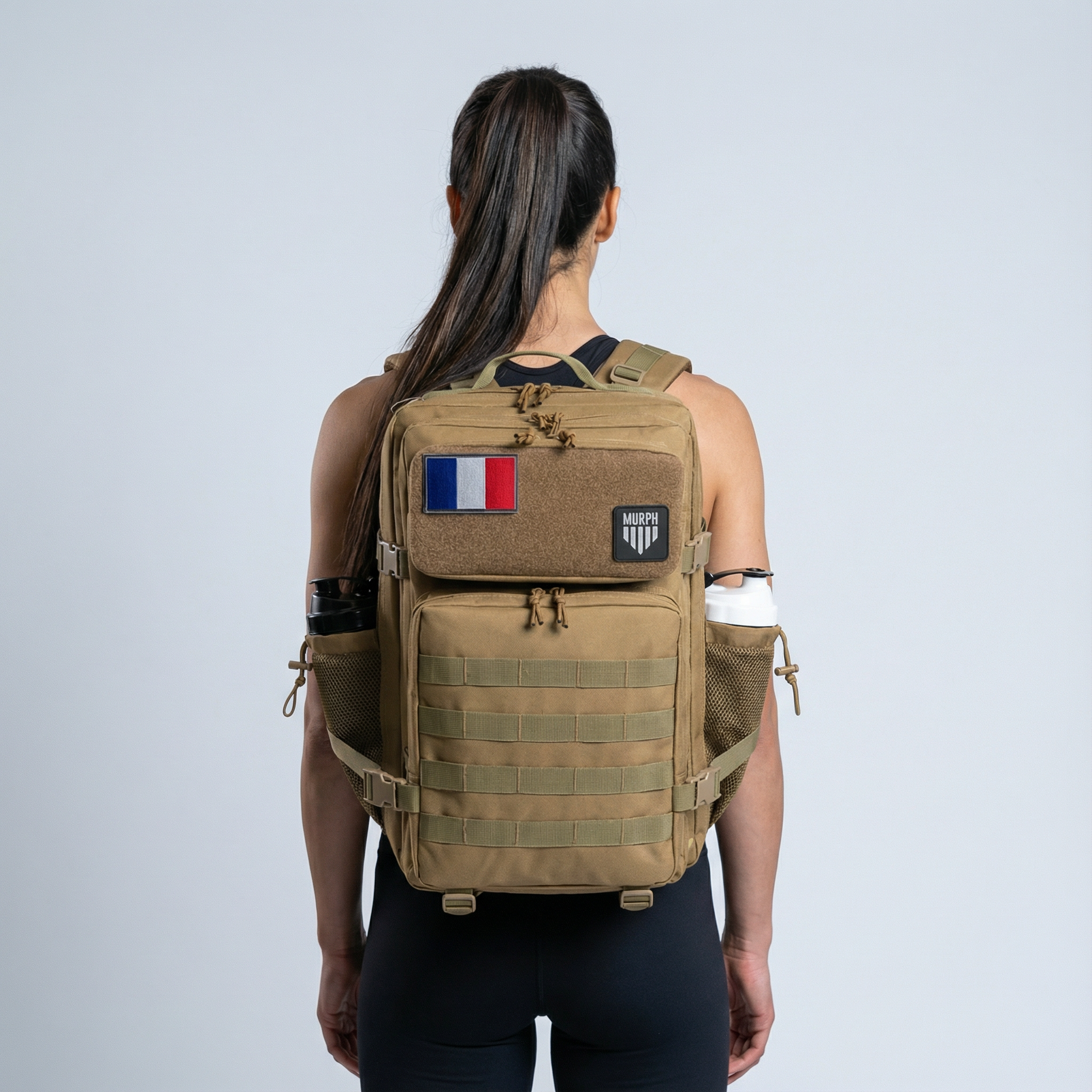 Sac à dos Tactique 45L - Marron