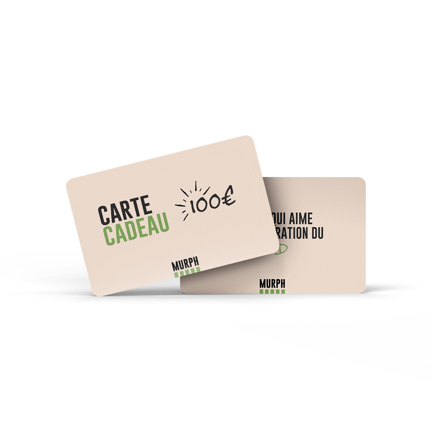 Carte Cadeau 100€ - Murph