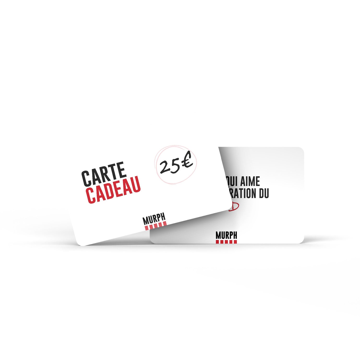 Carte Cadeau 25€ - Murph