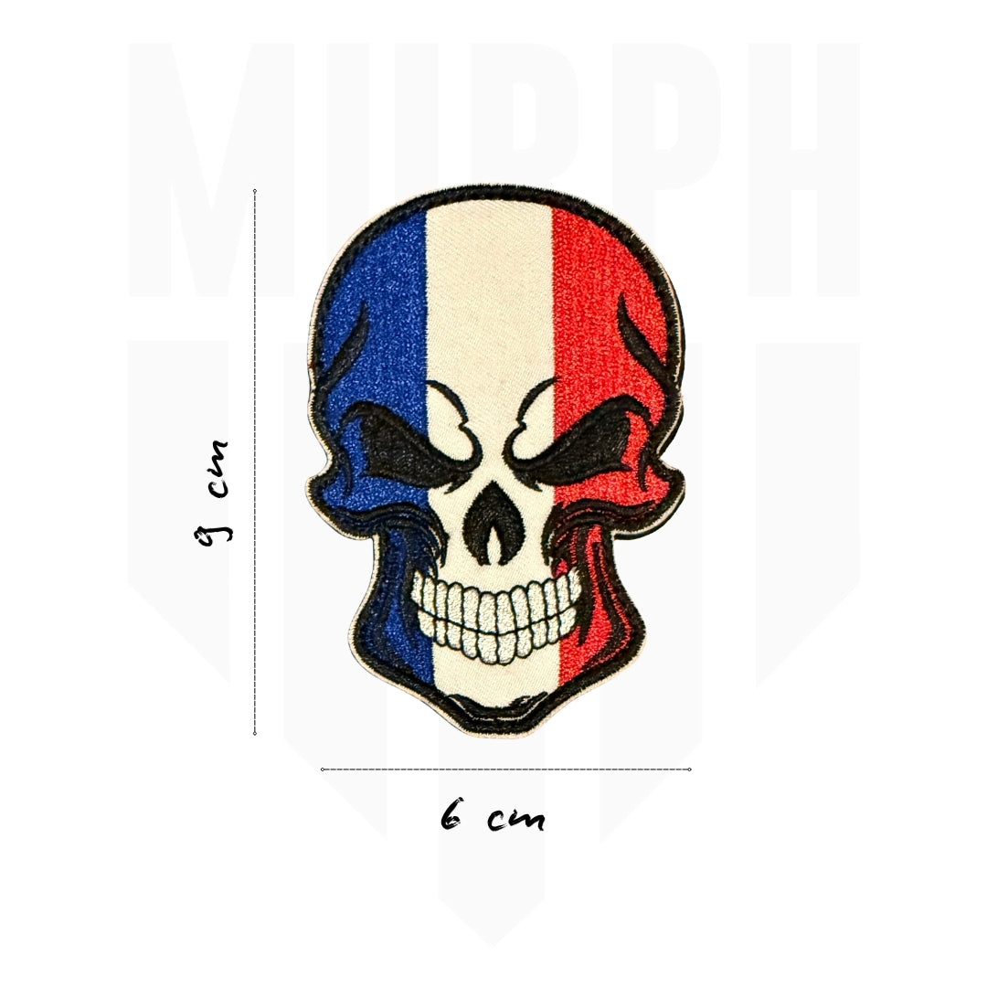 Patch Velcro - Tête de Mort France