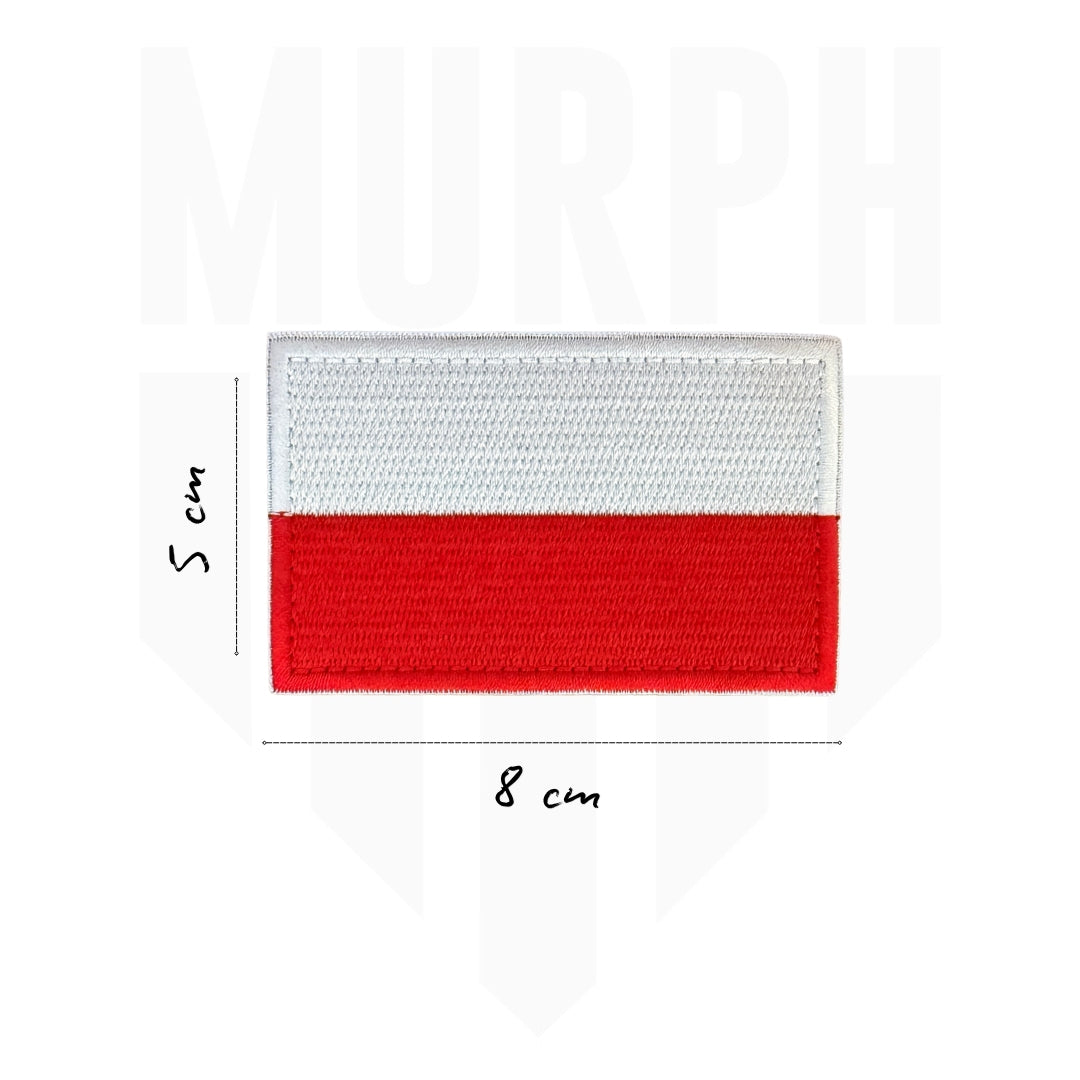 Patch Velcro - Drapeau Pologne