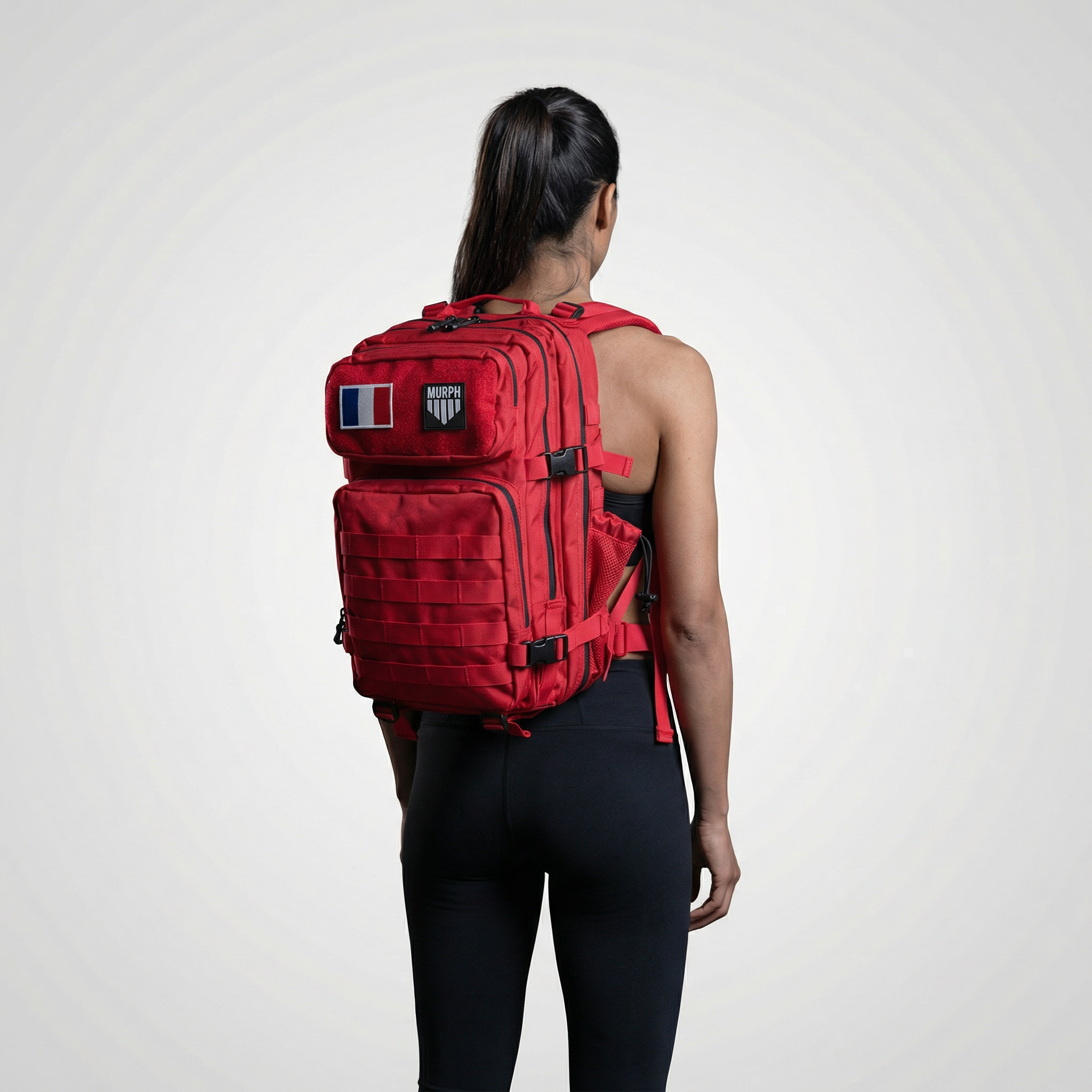 Sac à Dos Tactique 45L - Rouge