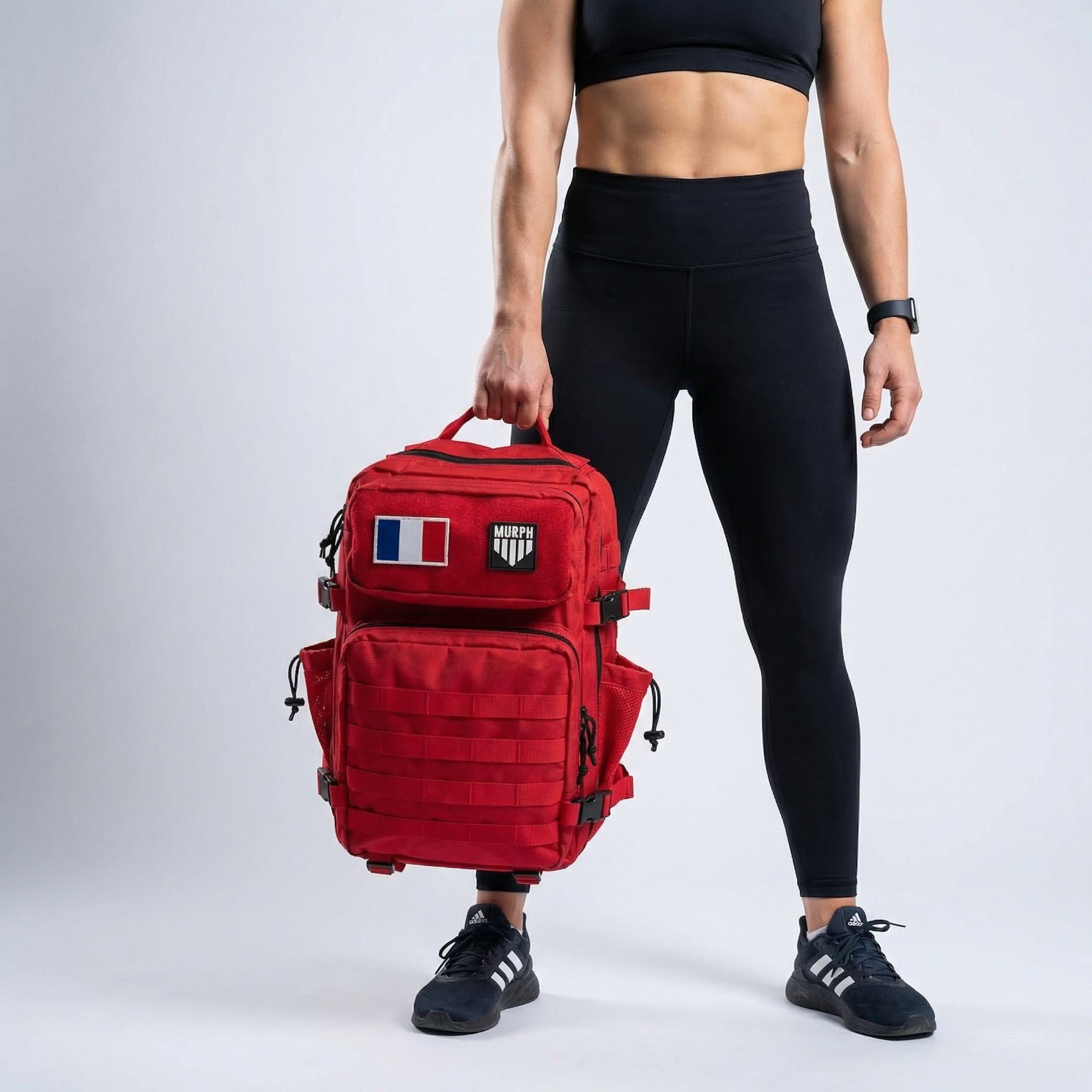 Sac à Dos Tactique 45L - Rouge