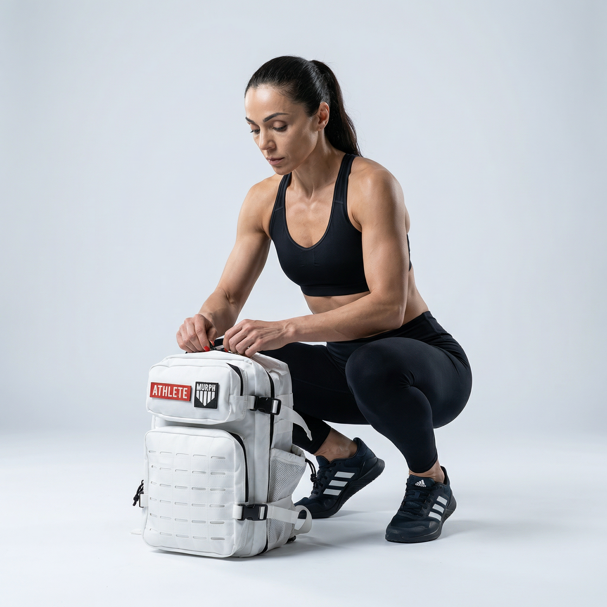 Sac à Dos Tactique 25L Hero - Blanc