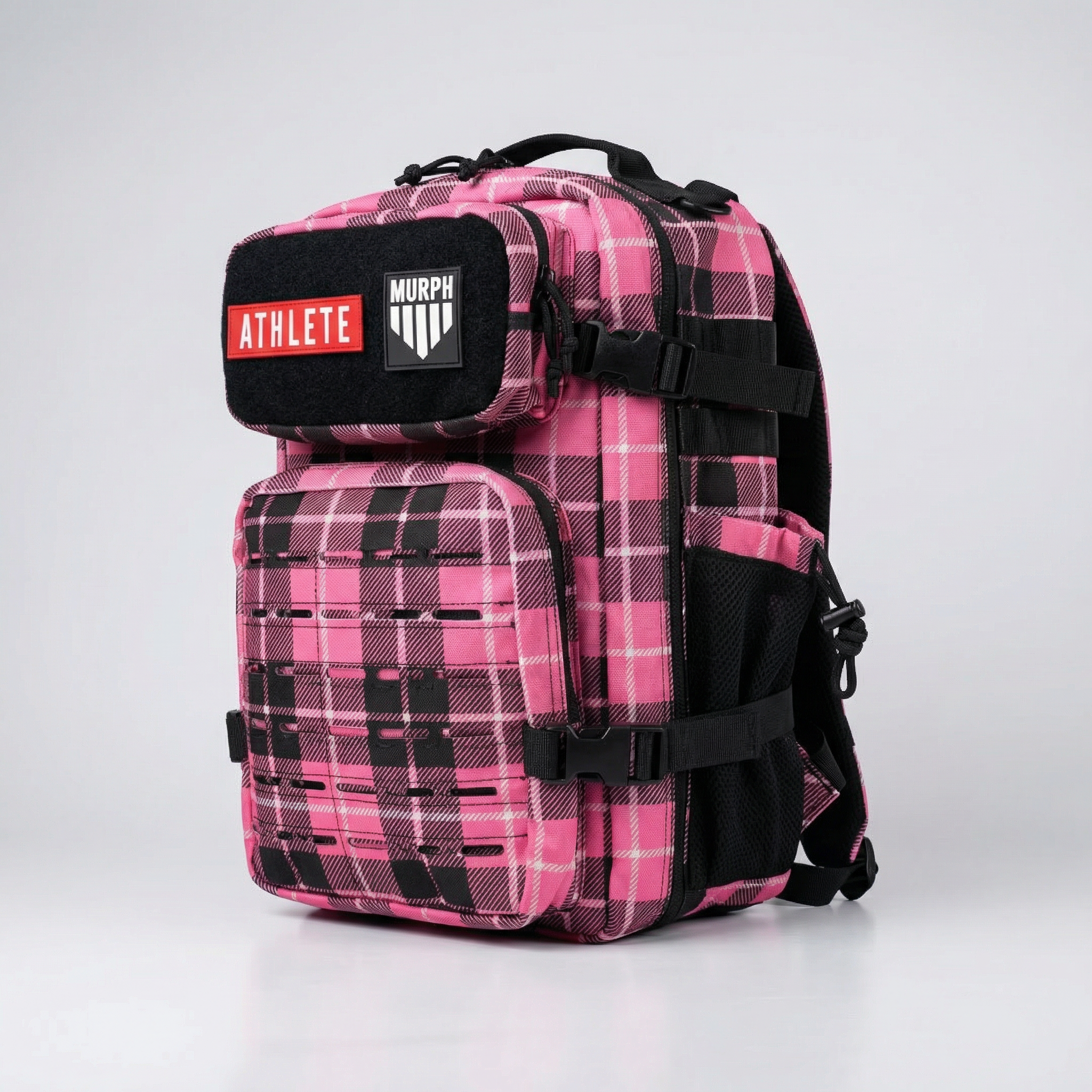 Sac à Dos Tactique 25L Hero - Rose Ecossais
