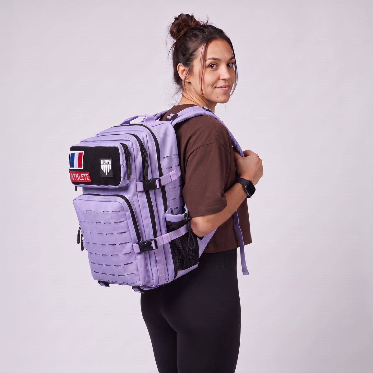 Sac à Dos Tactique 45L Hero - Lila