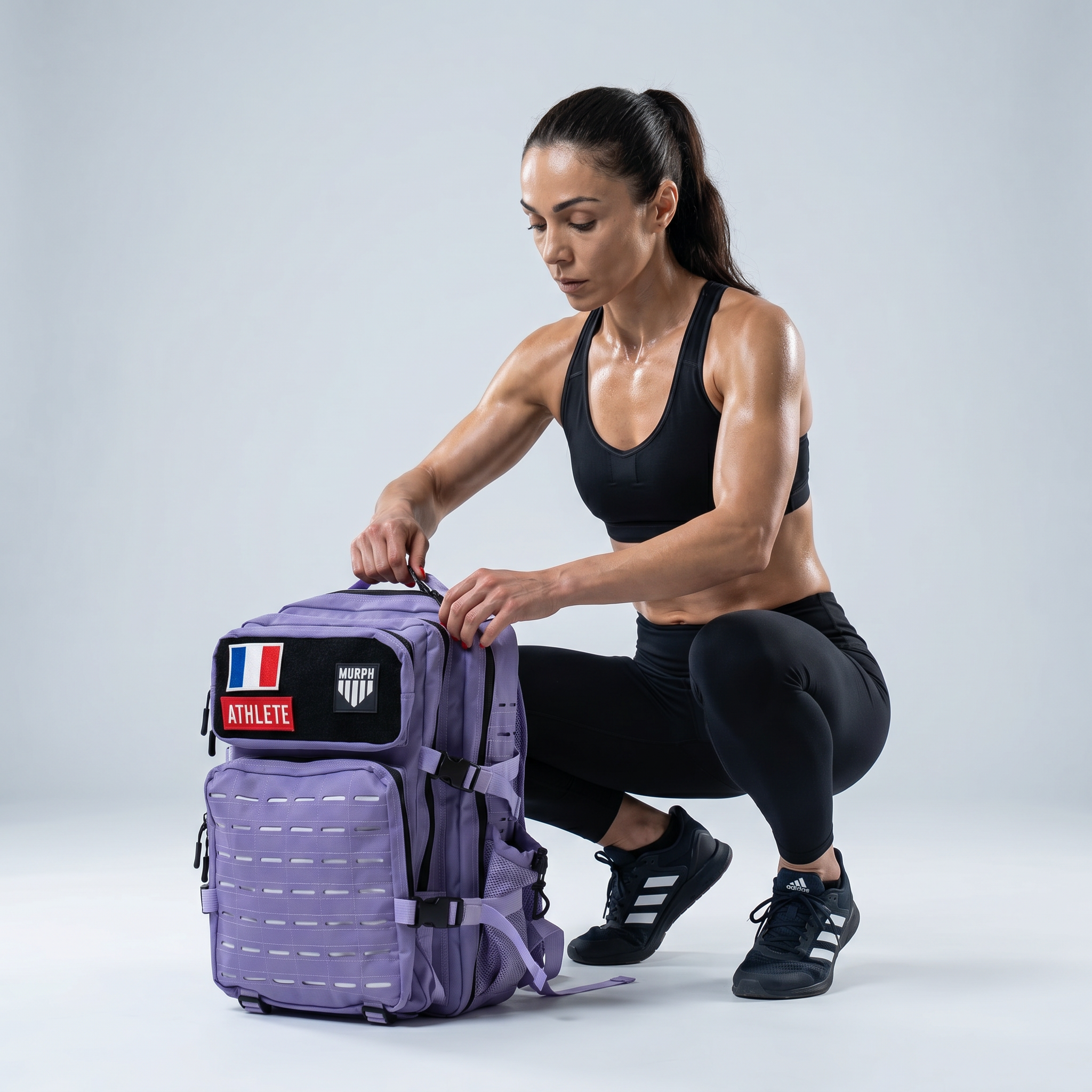 Sac à Dos Tactique 45L Hero - Lila
