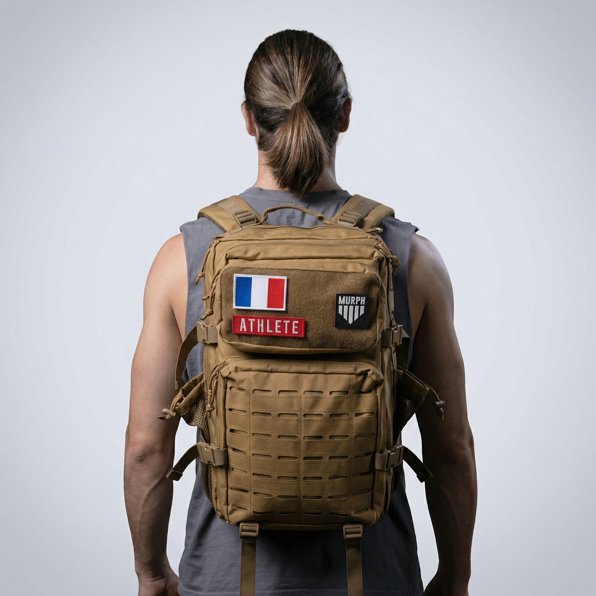 Sac à Dos Tactique 45L Hero - Marron