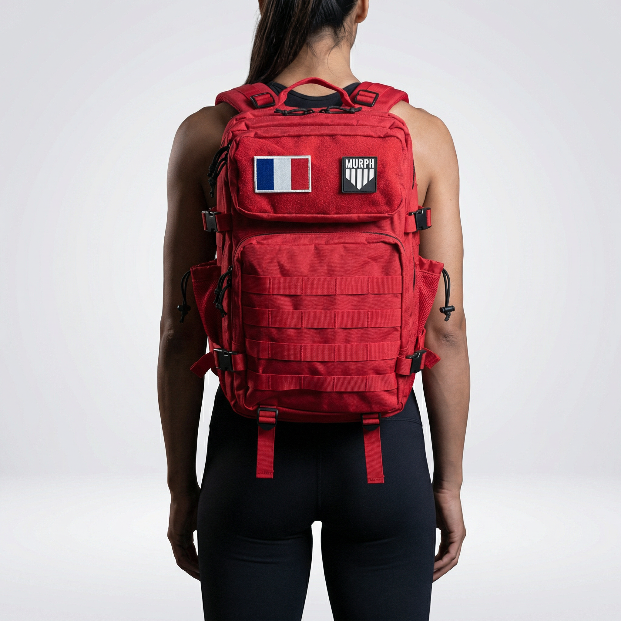 Sac à Dos Tactique 45L - Rouge