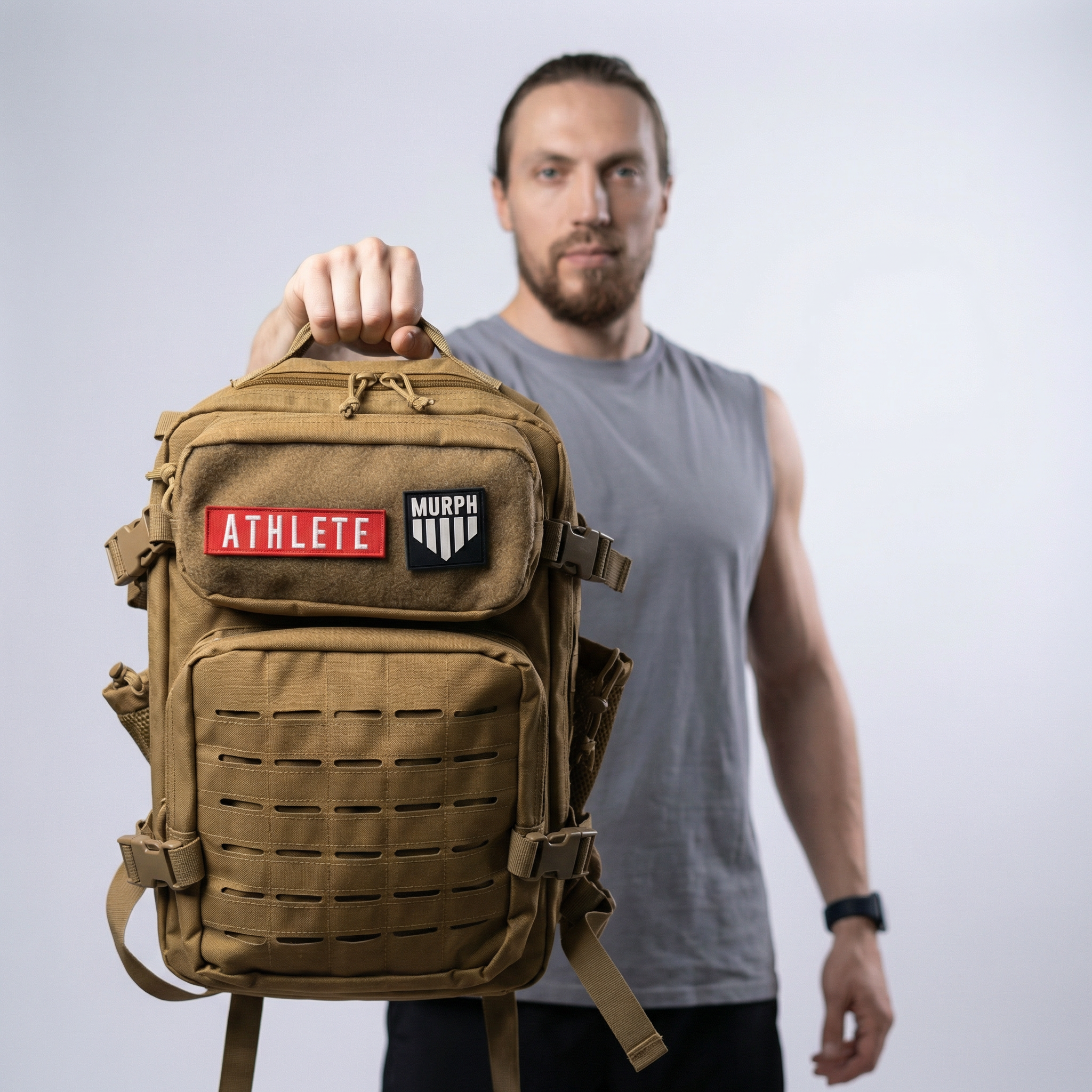 Sac à Dos Tactique 25L Hero - Marron