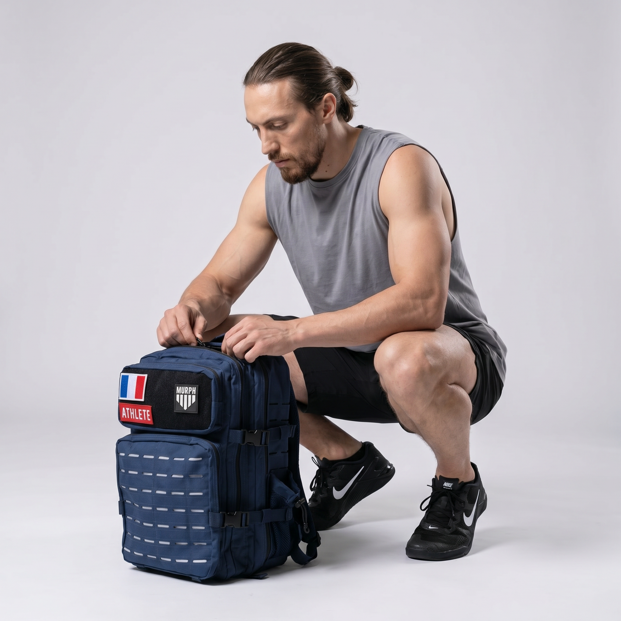 Sac à Dos Tactique 45L Hero - Marine