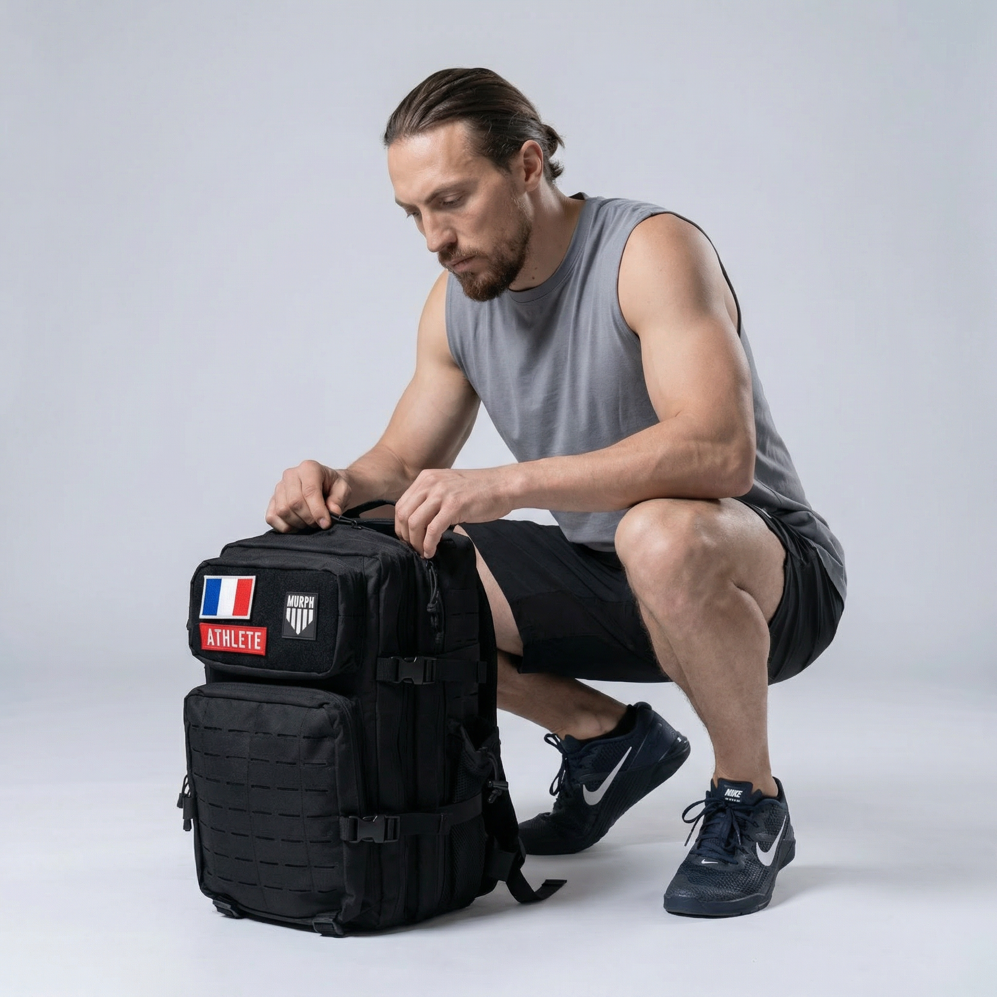 Sac à Dos Tactique 45L Hero - Noir