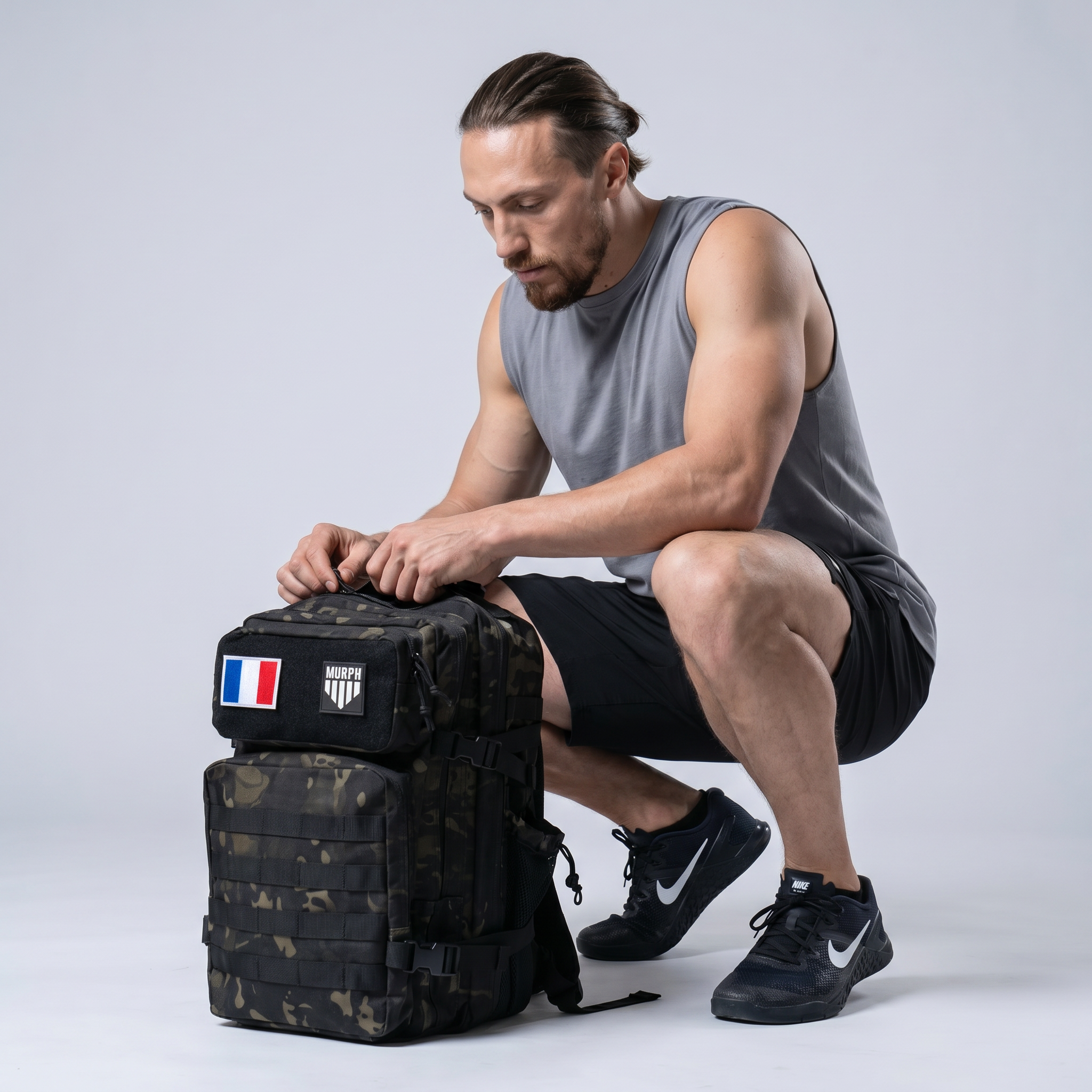 Sac à Dos Tactique 45L - Camo