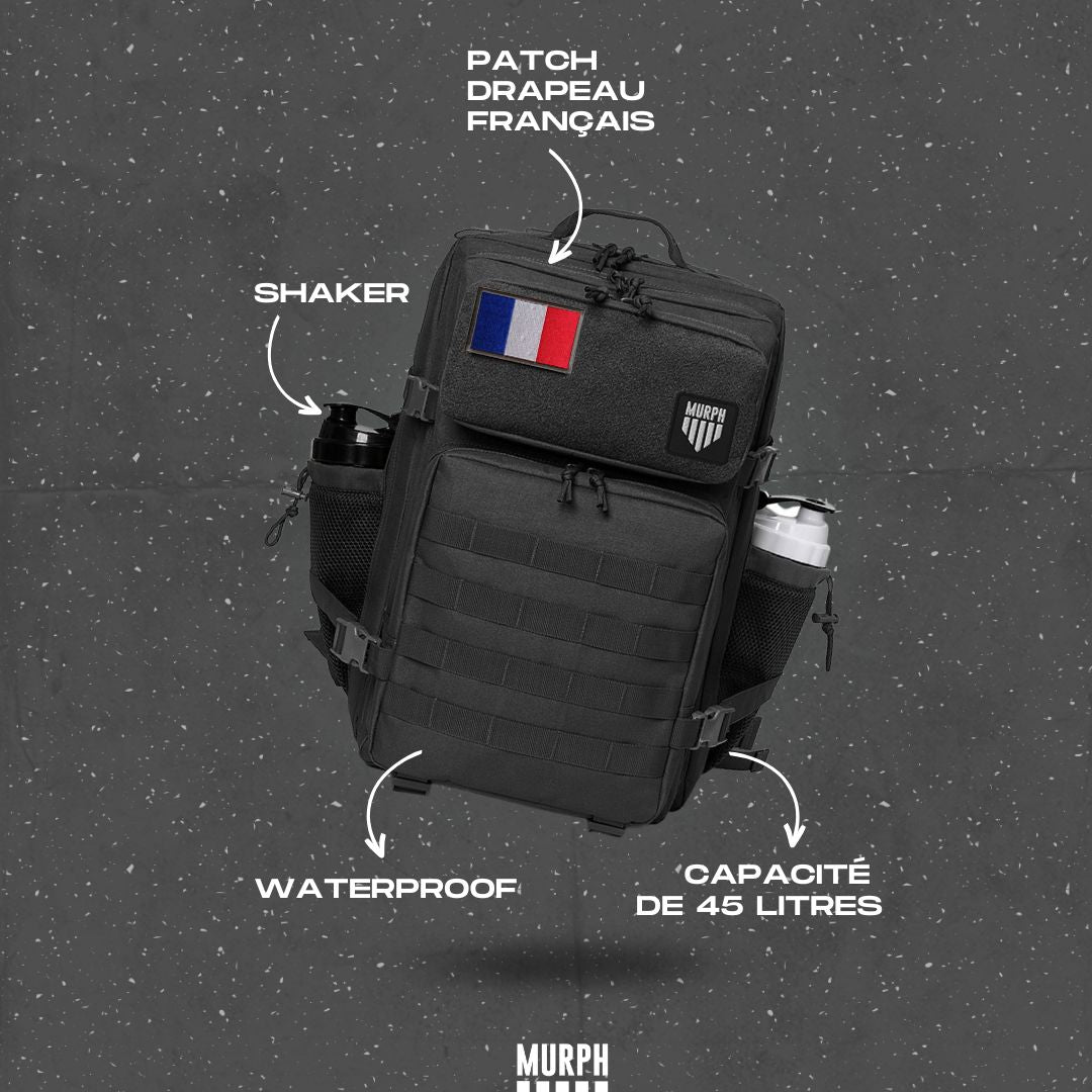 Sac à Dos 45L Noir - Murph