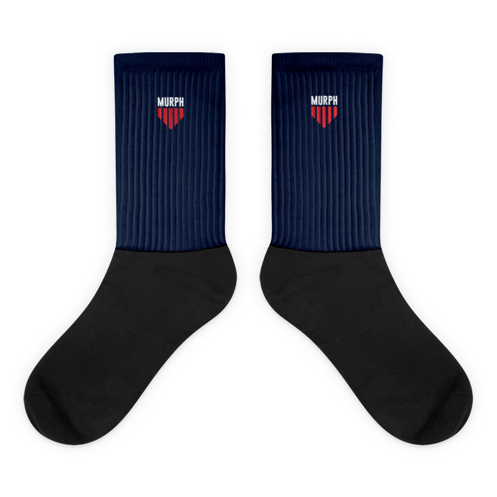 Chaussette Crossfit Bleu Marine Deadlift King