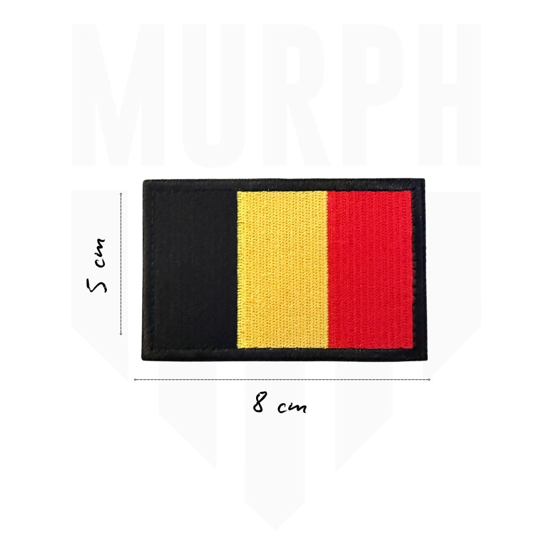 Patch Velcro - Drapeau Belgique