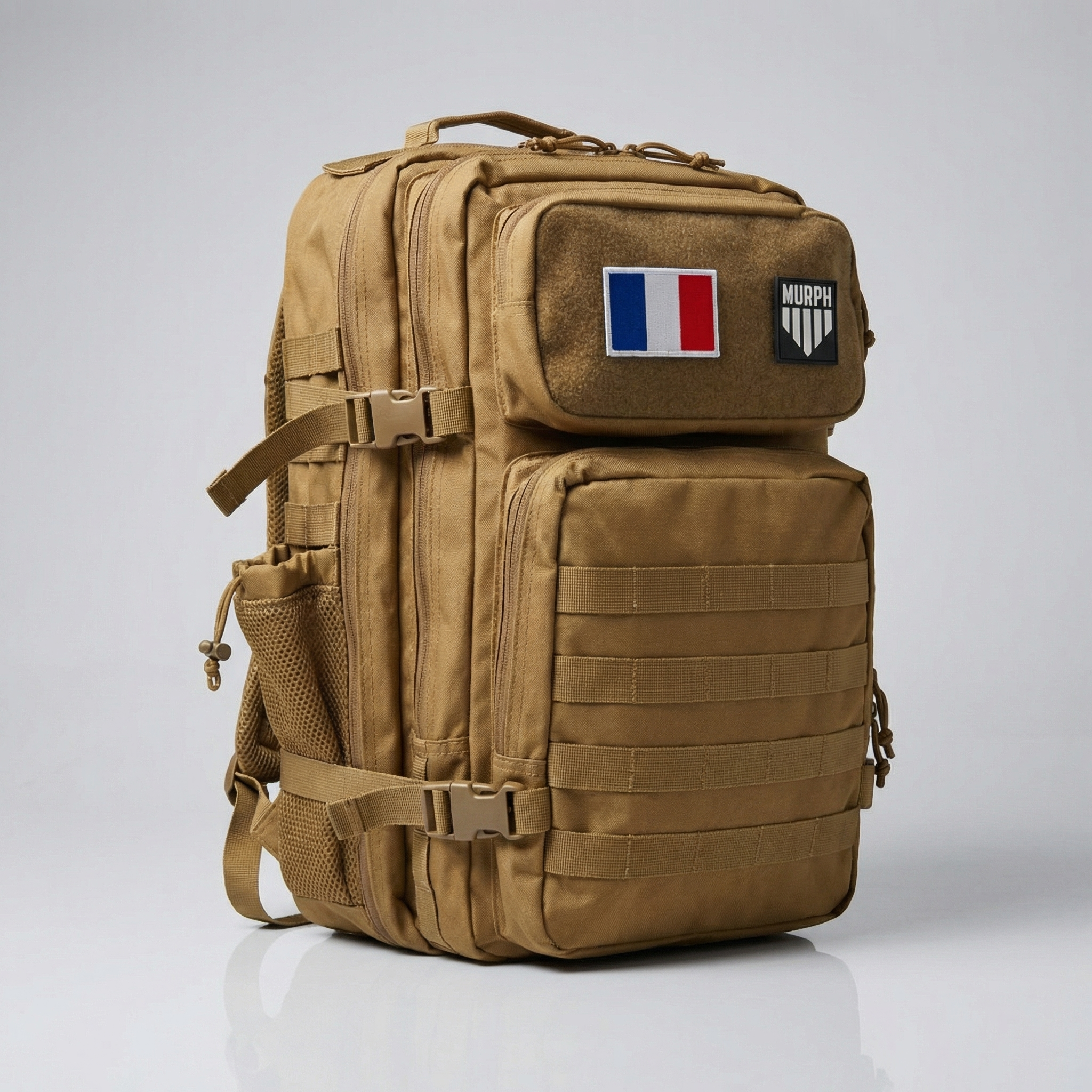 Sac à Dos Tactique 45L - Marron