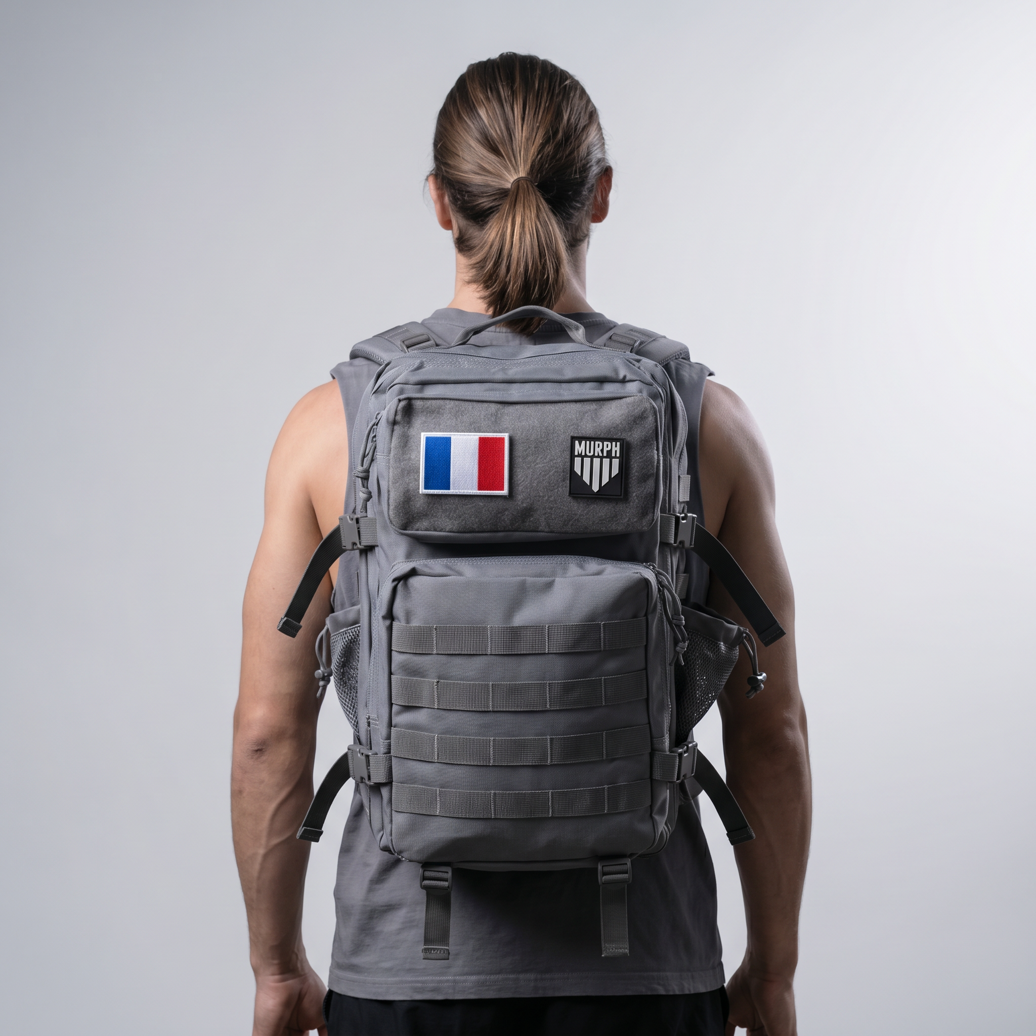 Sac à Dos Tactique 45L - Gris