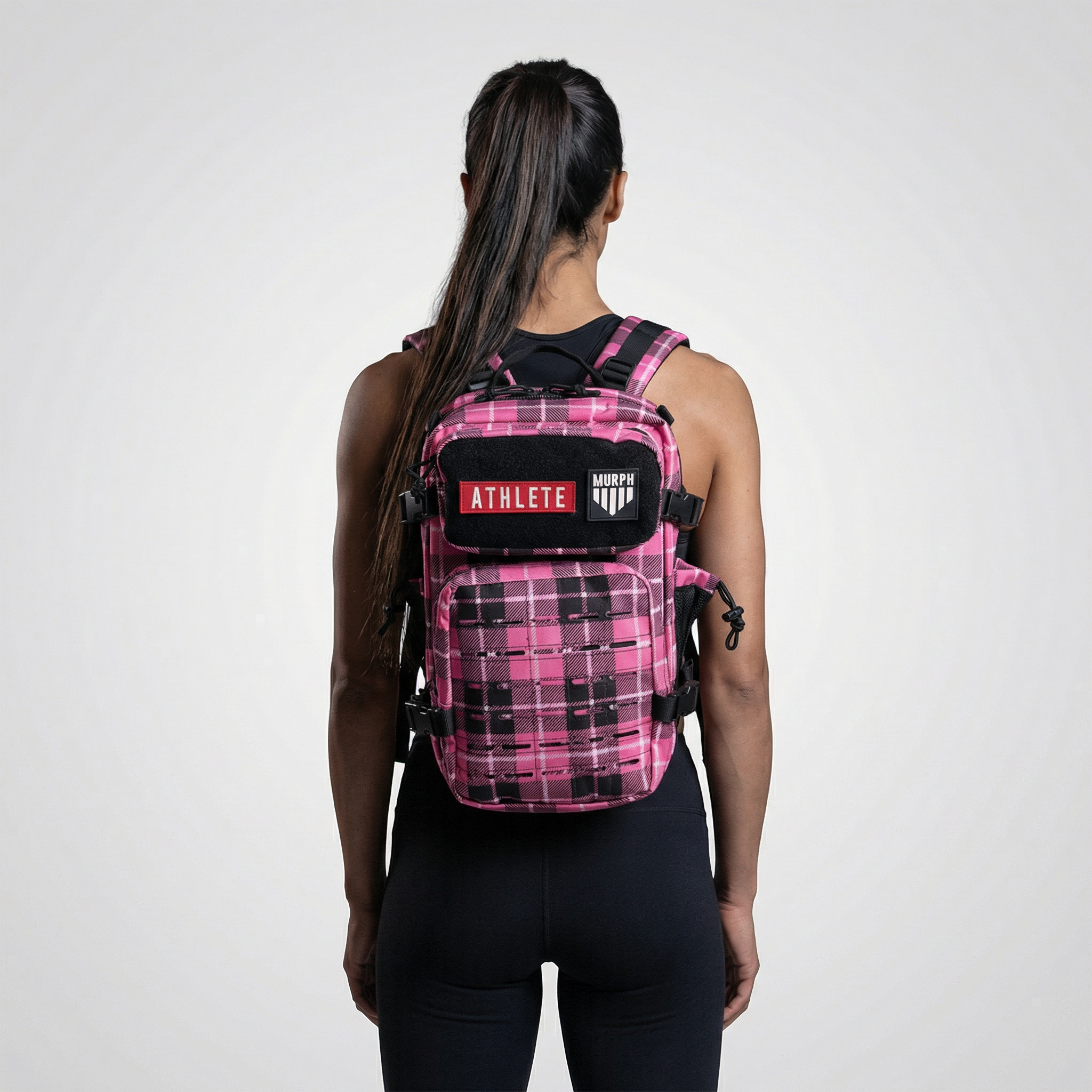 Sac à Dos Tactique 25L Hero  - Rose Ecossais
