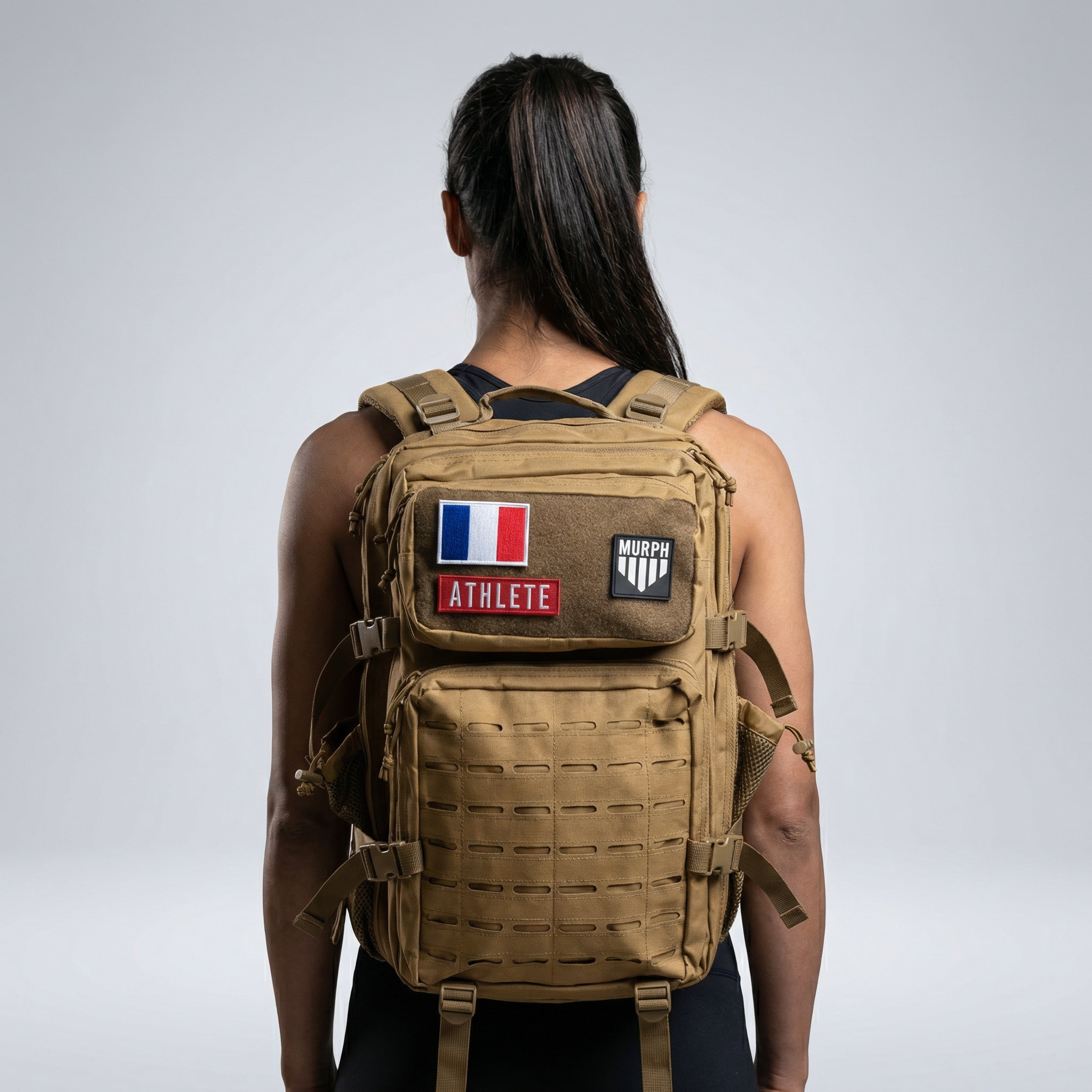 Sac à Dos Tactique 45L Hero  - Marron