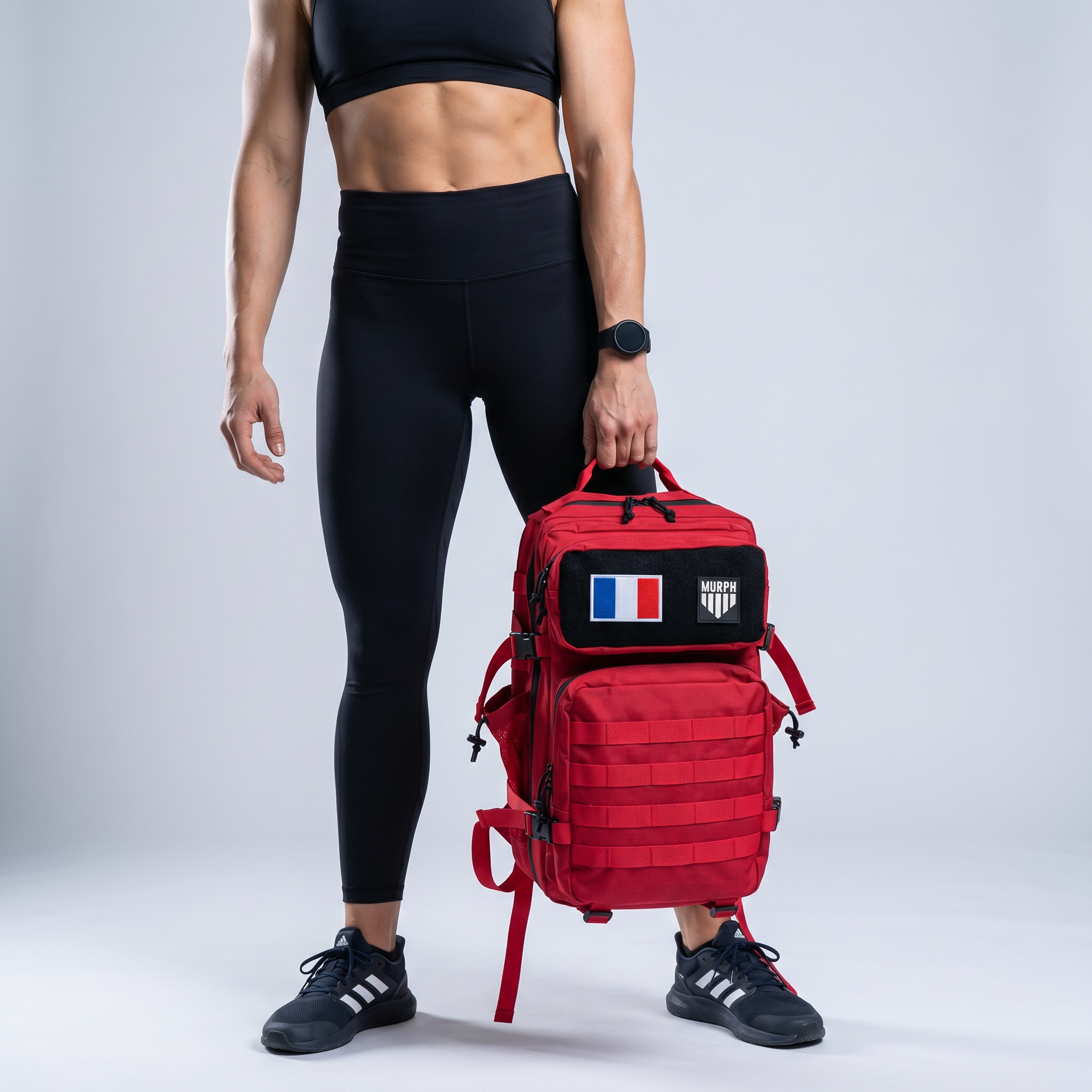 Sac à Dos Tactique 45L - Rouge