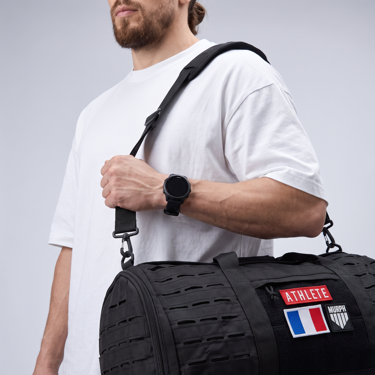 Sac Polochon Tactique 35L - Noir