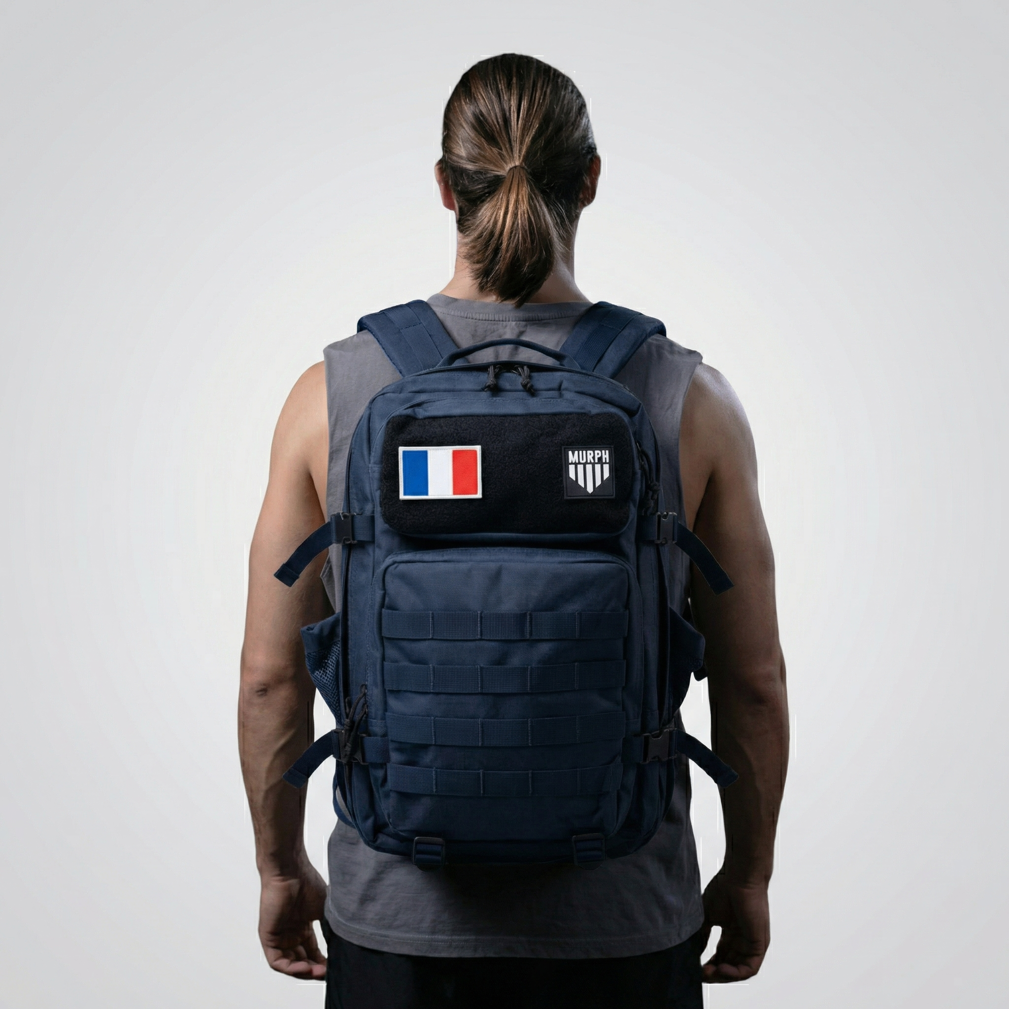 Sac à Dos Tactique 45L - Bleu Marine